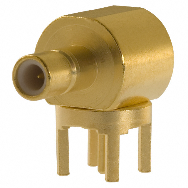 CONN SMB JACK R/A 50 OHM PCB
