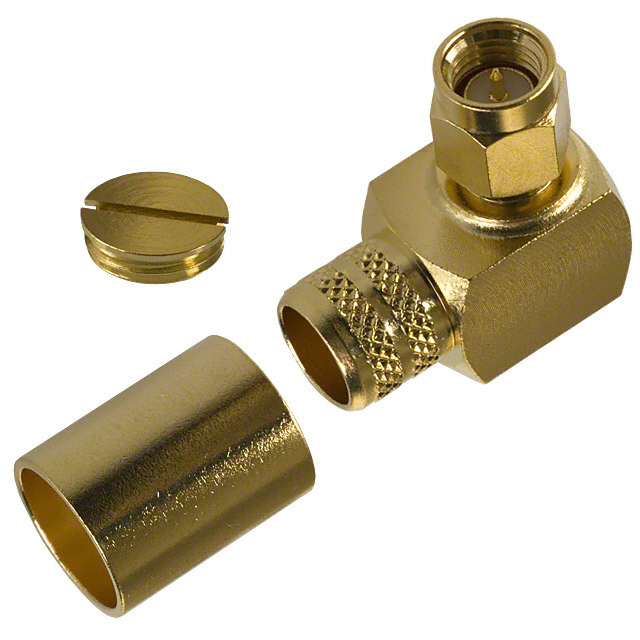 CONN SMA PLUG R/A 50 OHM SOLDER