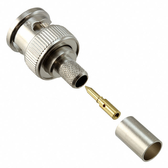 CONN BNC PLUG STR 75OHM CRIMP