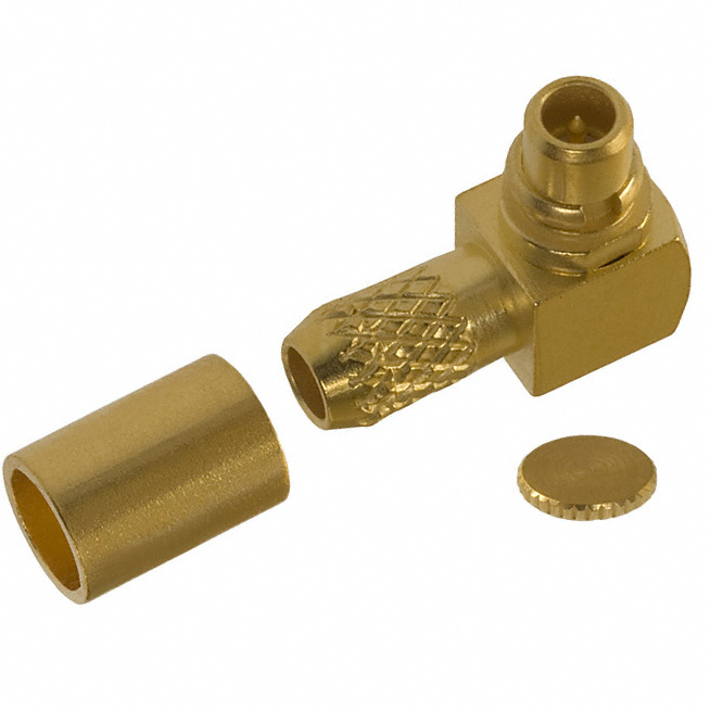 CONN MMCX PLUG R/A 50 OHM SOLDER