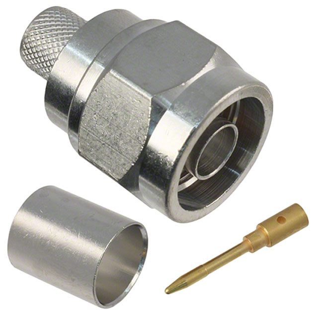 CONN N PLUG STR 50 OHM CRIMP
