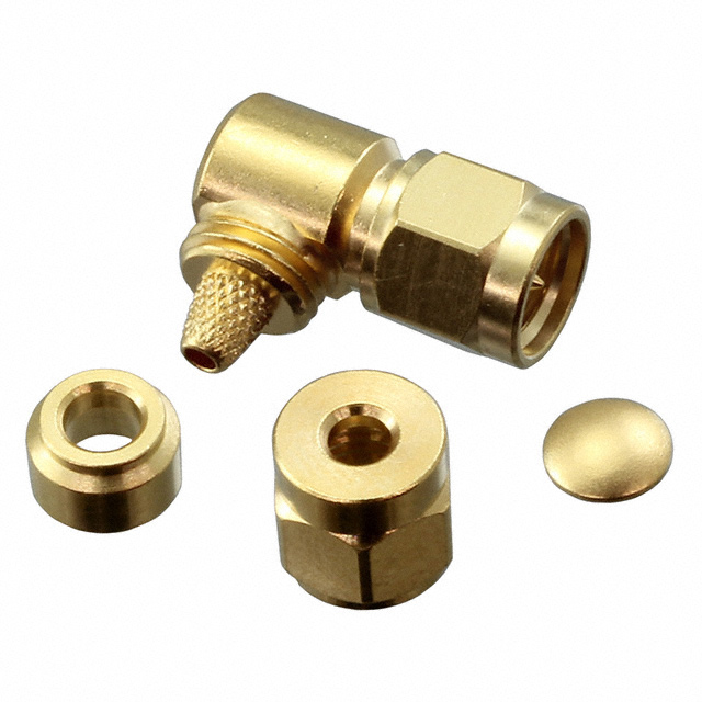 CONN SMA PLUG R/A 50 OHM SOLDER