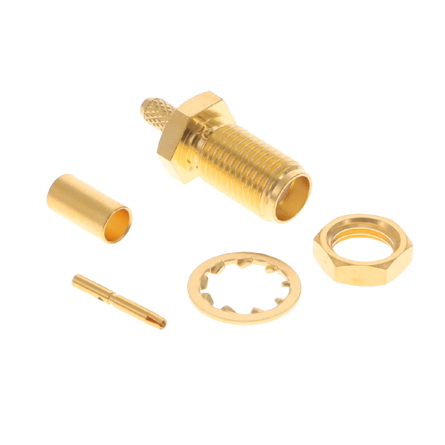 CONN SMA JACK STR 50 OHM CRIMP