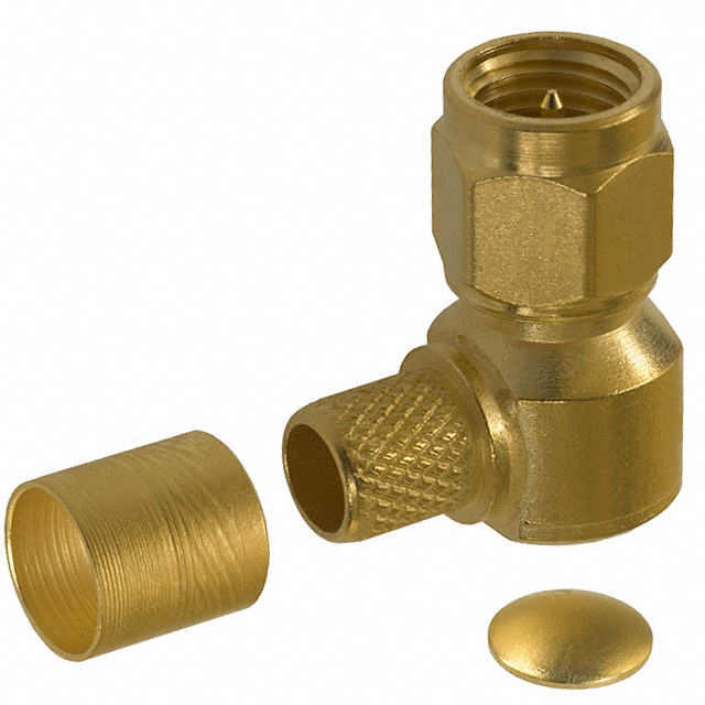 CONN SMA PLUG R/A 50 OHM SOLDER