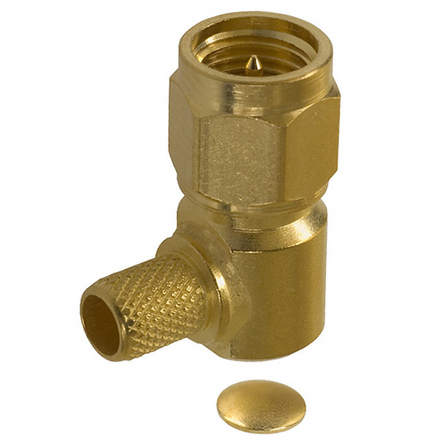 CONN SMA PLUG R/A 50 OHM SOLDER