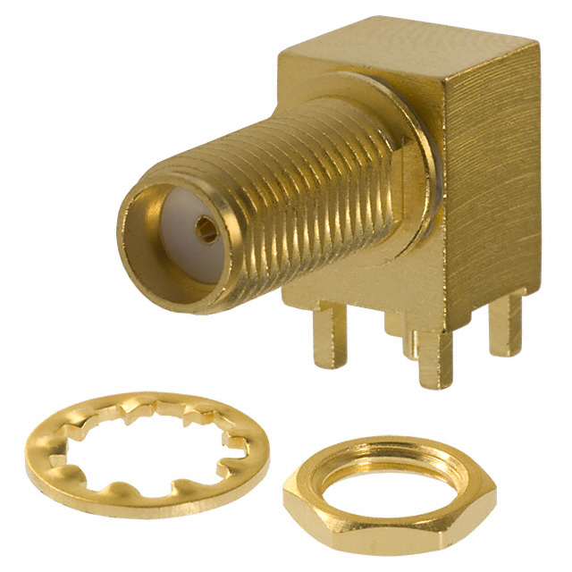 CONN SMA JACK R/A 50 OHM PCB
