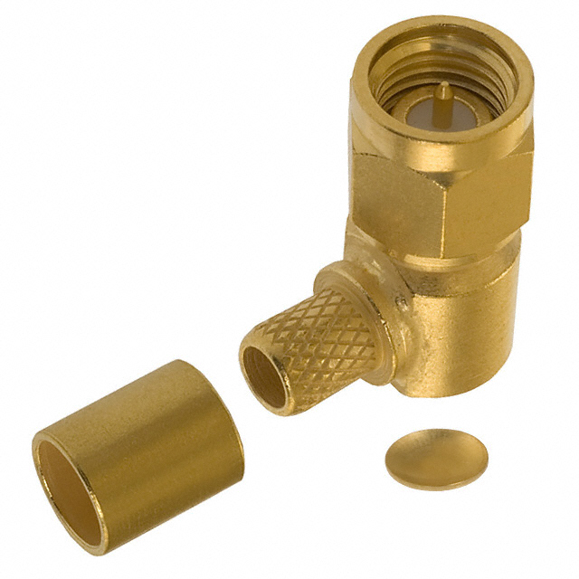 CONN SMA PLUG R/A 50 OHM SOLDER