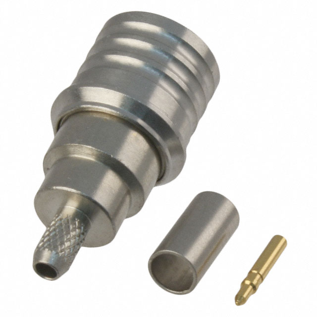CONN QMA PLUG STR 50 OHM CRIMP