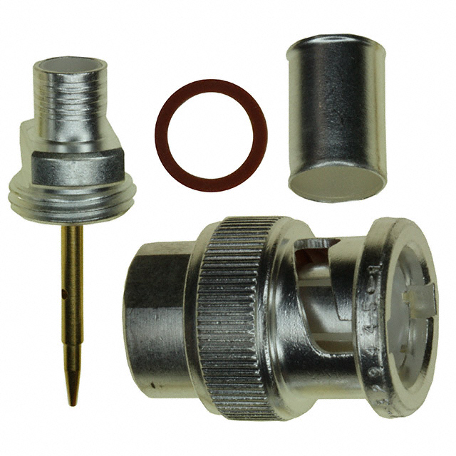 CONN BNC PLUG STR 50 OHM PUSH