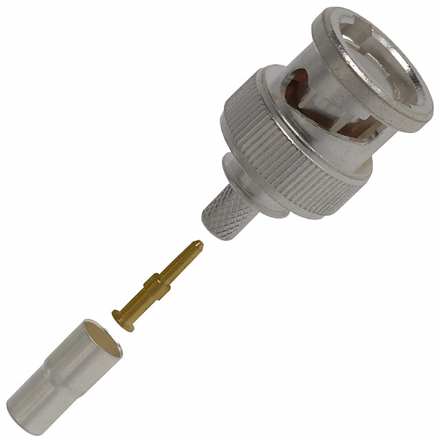 CONN BNC PLUG STR 50 OHM PUSH