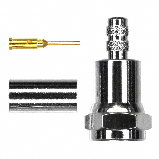 CONN F PLUG STR 75 OHM CRIMP