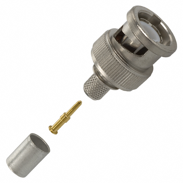 CONN BNC PLUG STR 50 OHM CRIMP
