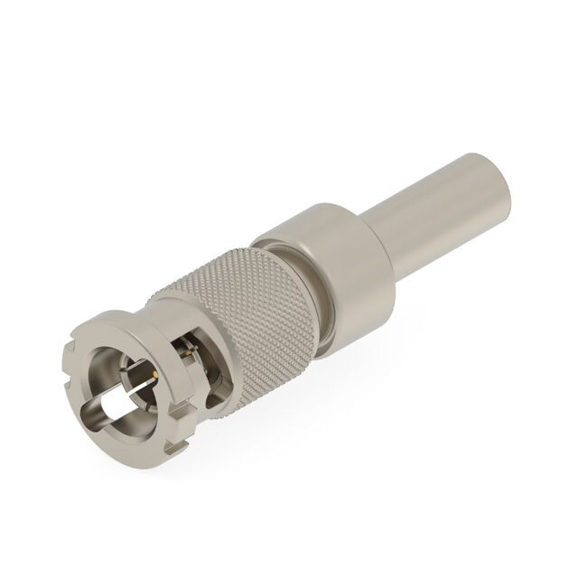 HIGH DENSITY BNC PLUG STR 75 OHM