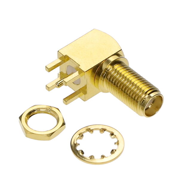 SMA JACK RA PCB THRU HOLE BHD 18