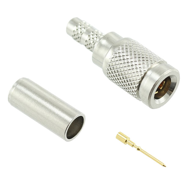 CONN 1.0/2.3 PLG STR 75OHM CRIMP