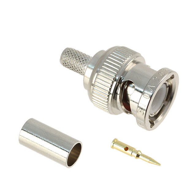 CONN BNC PLUG STR 50 OHM CRIMP