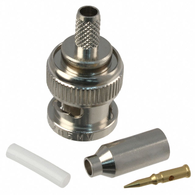 CONN BNC PLUG STR 50 OHM CRIMP