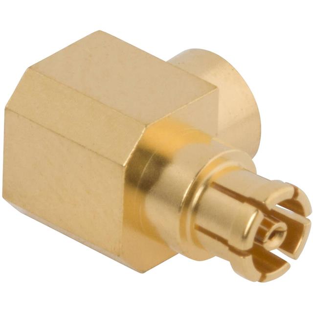 CONN SMPM JACK R/A 50OHM SOLDER