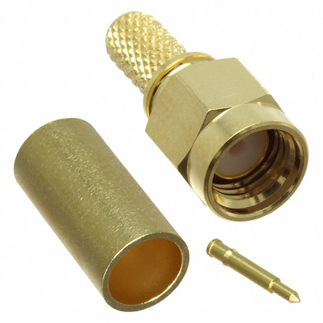 CONN SMA PLUG STR 50OHM SOLDER