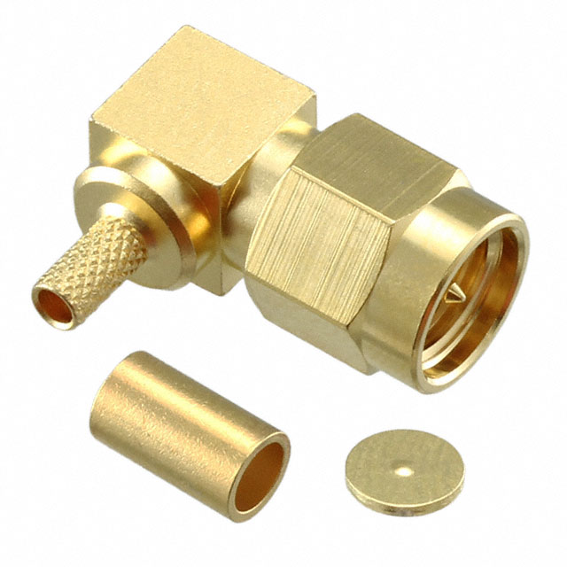 CONN SMA PLUG R/A 50OHM SOLDER