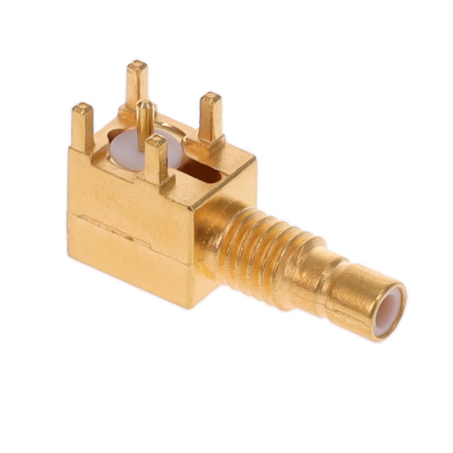 CONN SMB JACK R/A 50 OHM PCB