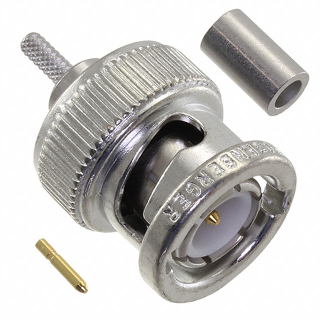 CONN BNC PLUG STR 50OHM CRIMP