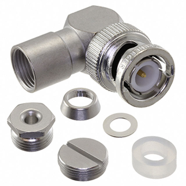 CONN BNC PLUG R/A 50OHM SOLDER