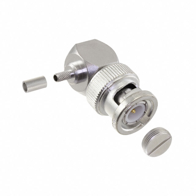 CONN BNC PLUG R/A 50OHM SOLDER