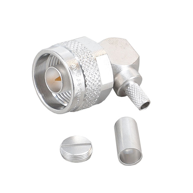 CONN N TYPE PLUG RA 50OHM SOLDER