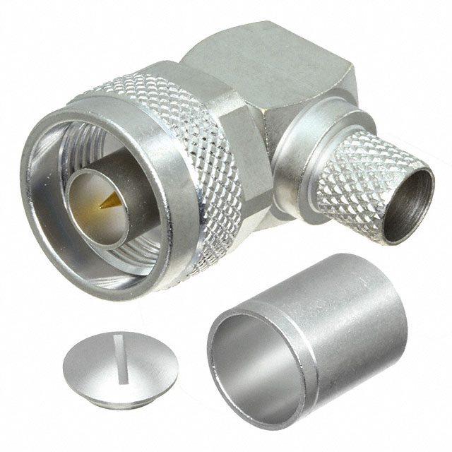 CONN N TYPE PLUG RA 50OHM SOLDER