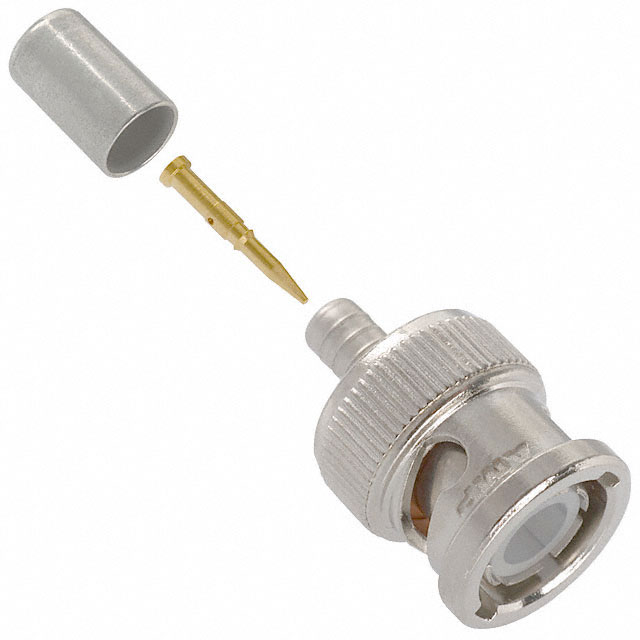 CONN BNC PLUG STR 50 OHM CRIMP
