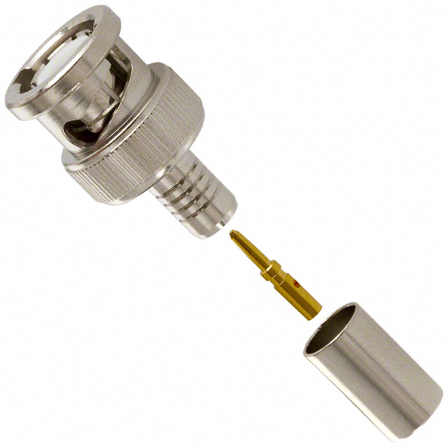 CONN BNC PLUG STR 50 OHM CRIMP