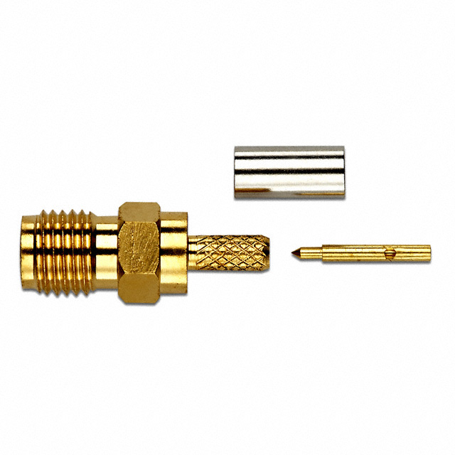CONN RPSMA PLUG STR 50 OHM CRIMP