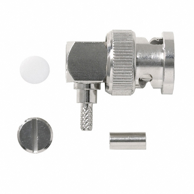 CONN BNC PLUG R/A 50 OHM SOLDER
