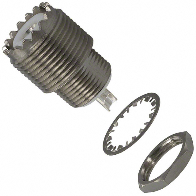 CONN UHF RCPT STR 50 OHM SOLDER