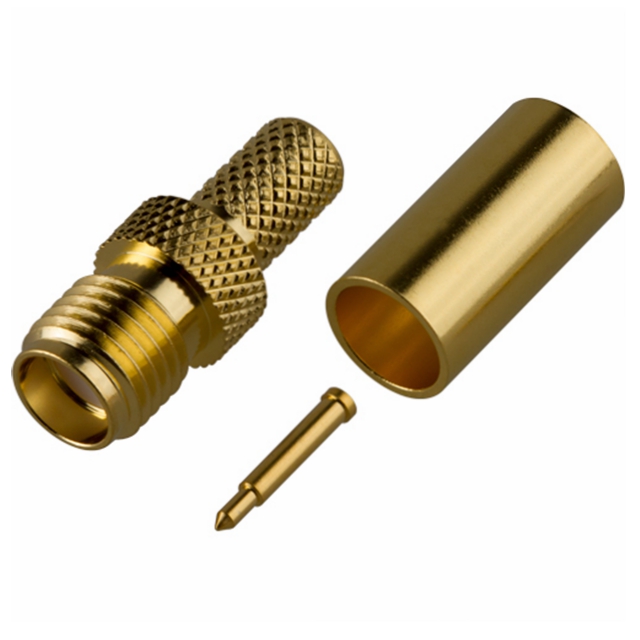 CONN RP SMA JK CRIMP 50 OHMS