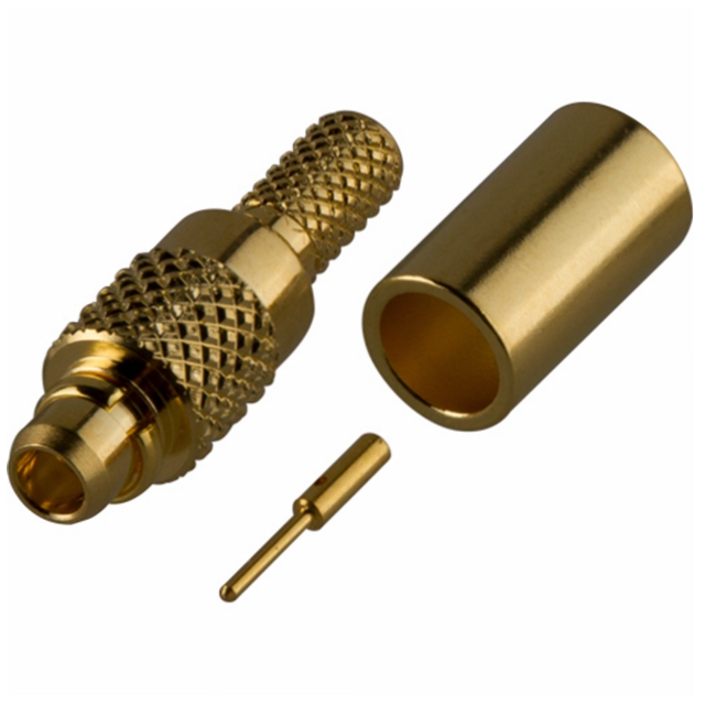 CONN MMCX PL CRIMP 50 OHMS