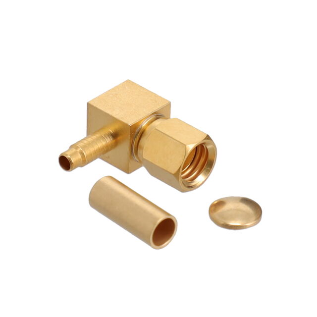 CONN SMC PLUG R/A 50 OHM SOLDER