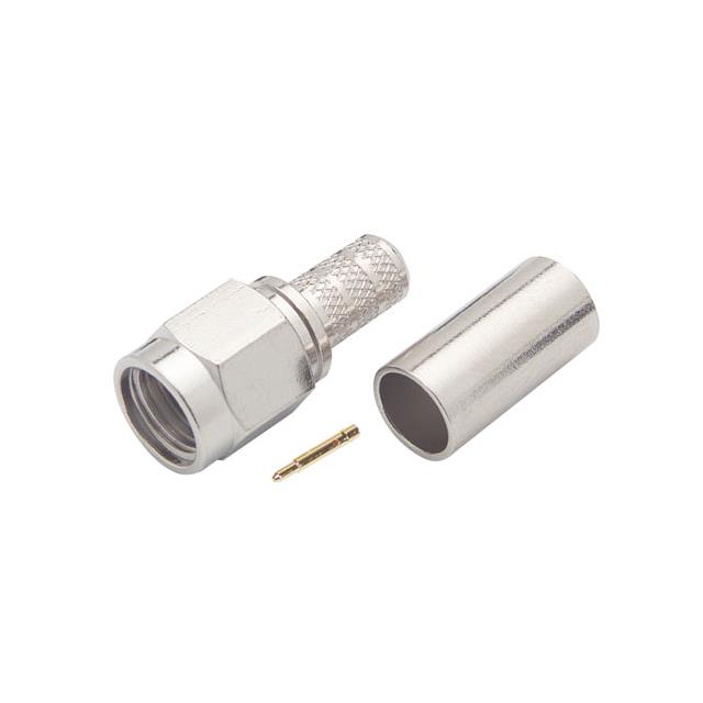 CONN SMA M RG174 CRIMP NICKEL