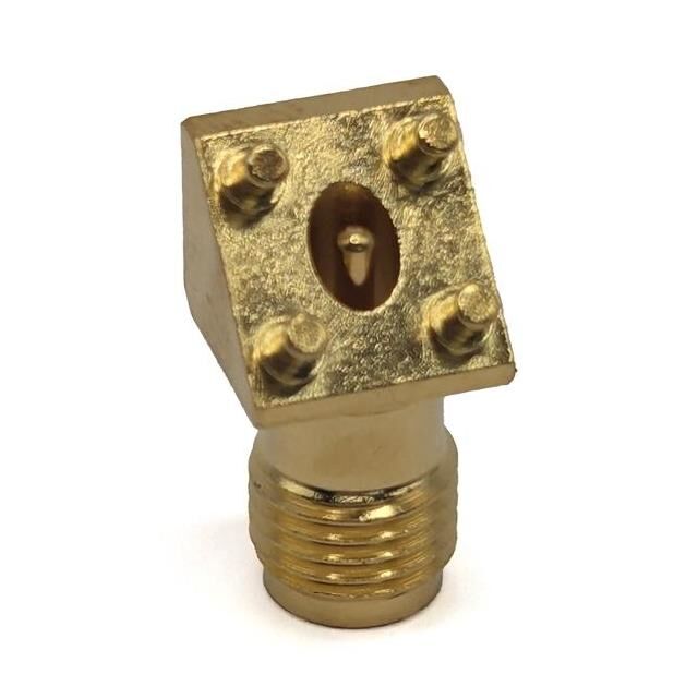 SMA JACK 45 DEGREE PCB MOUNT