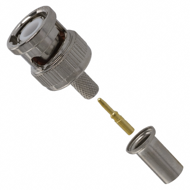 CONN BNC PLUG STR 50 OHM CRIMP