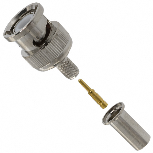 CONN BNC PLUG STR 50 OHM CRIMP