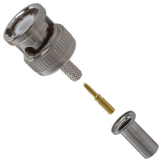 CONN BNC PLUG STR 50 OHM CRIMP
