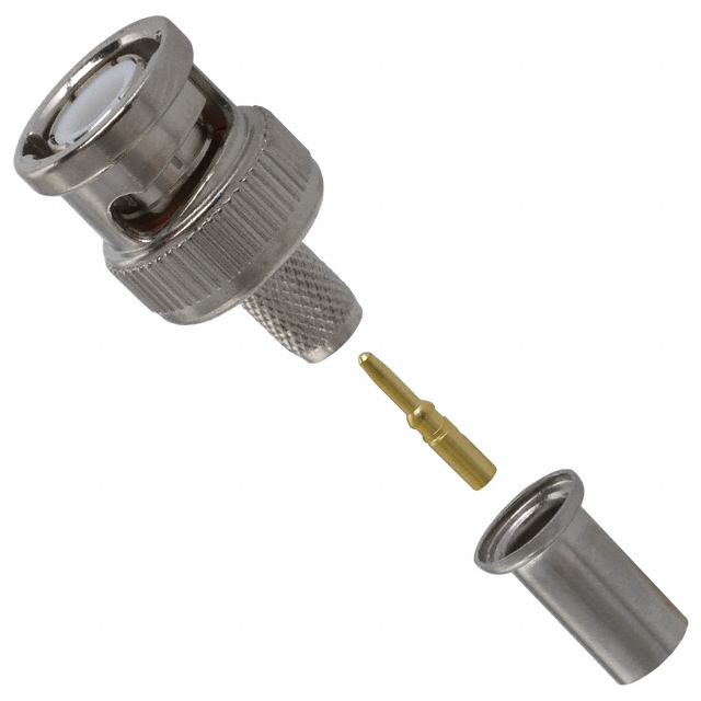 CONN BNC PLUG STR 50 OHM CRIMP