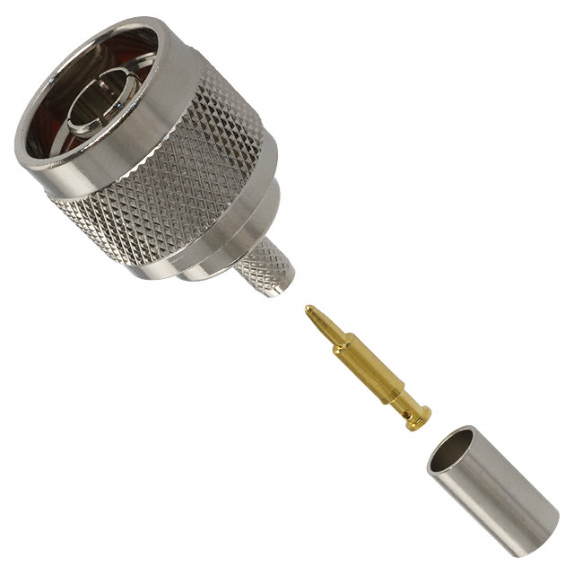 CONN N PLUG STR 50 OHM CRIMP