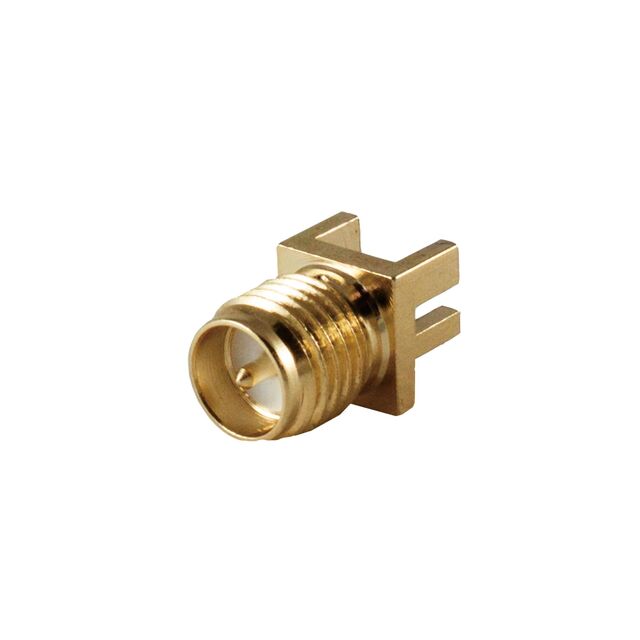 CONN RP SMA JACK STR EDGE MNT