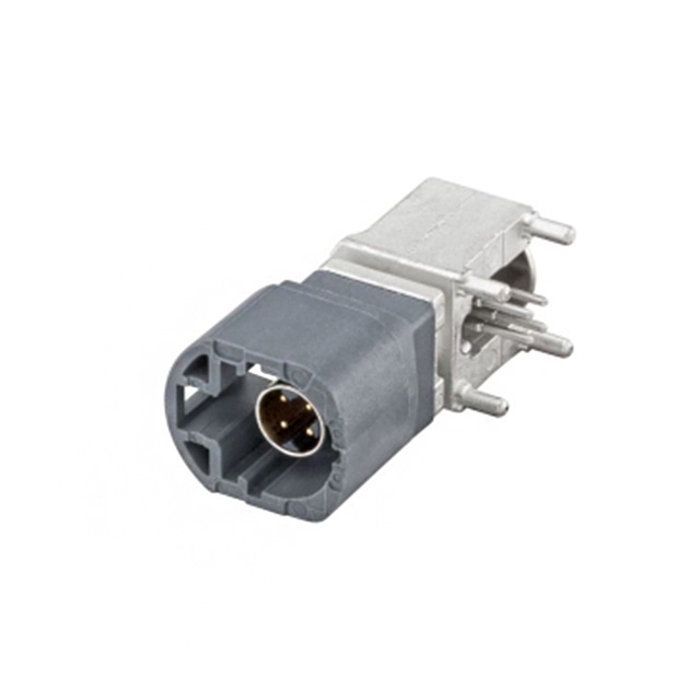 CONN HSD FAKRA PLUG R/A 100OHM