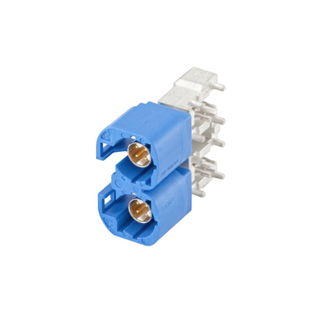 CONN HSD FAKRA PLUG R/A 100OHM