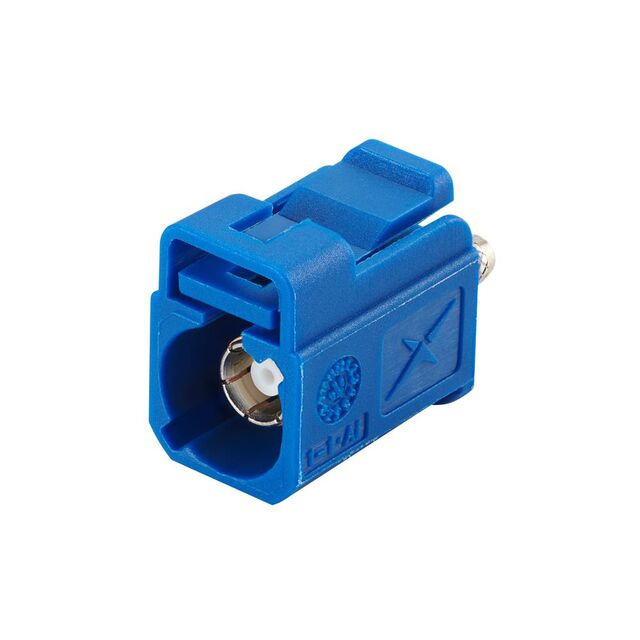 FAKRA GEN 2 CODE C BLUE SMB(F) F