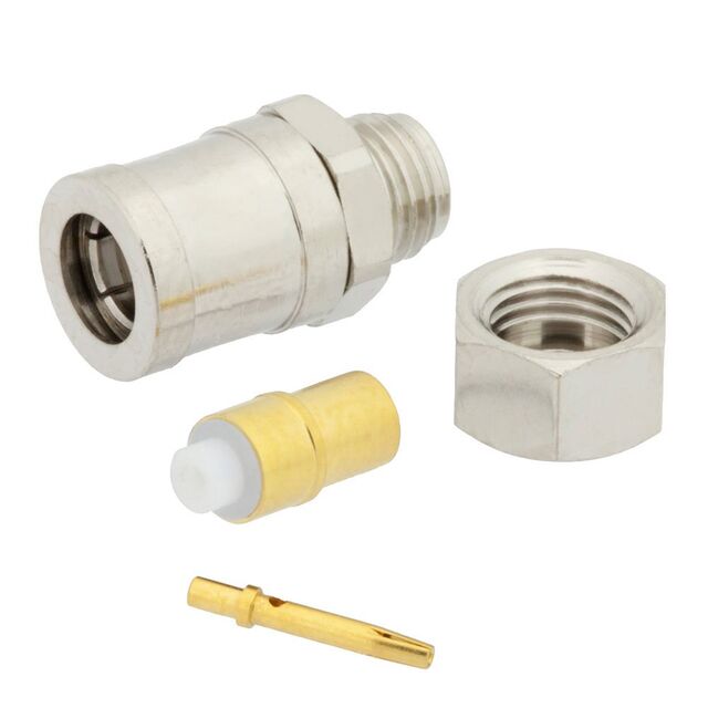 CONN PLUG CLAMP/SOLDER SMB